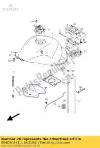 Suzuki 0940305310 zacisk - Dół