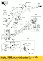 460120043, Kawasaki, mango de soporte, lwr kawasaki kfx450r 450 , Nuevo