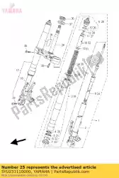 Qui puoi ordinare bullone, cappuccio da Yamaha , con numero parte 5YU231110000: