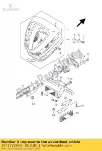 suzuki 3571722H00 pokrywa - Dół