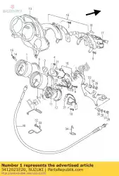 Ici, vous pouvez commander le compteur de vitesse e2 auprès de Suzuki , avec le numéro de pièce 3412021E20: