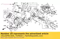 19220MEJ306, Honda, pokrywa komp., pompa wody honda cb 1300 2003 2005 2007 2008 2009 2010, Nowy