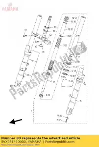 yamaha 5VX231410000 spr??yna, przedni widelec - Dół