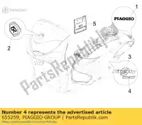 655259, Piaggio Group, Autocollant 