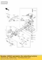 230251218, Kawasaki, lampstaart kdx250-e1 kawasaki d kdx klx 125 250 650 1991 1992 1993 1994 1995 1999, Nieuw