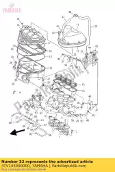 Here you can order the pipe from Yamaha, with part number 4TV143490000: