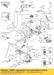 01 deksel,tank,cnt,p. B. Wit van Kawasaki, met onderdeel nummer 14092078654X, bestel je hier online: