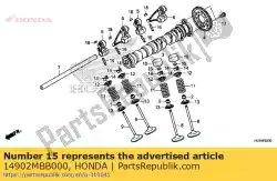 Ici, vous pouvez commander le cale, poussoir (1. 225) auprès de Honda , avec le numéro de pièce 14902MBB000: