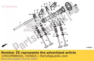 honda 14902MBB000 spessore, punteria (1.225) - Il fondo