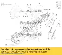 886079, Piaggio Group, threaded pin aprilia moto-guzzi  caponord stelvio zd4vk000, zd4vka, zd4vk001, zd4vka01 zd4vkb000, zd4vkb001, zd4vkb003, zd4vkb00x, zd4vkb009 zd4vku00 zgulze00, zgulzg00, zgulzu01 1200 2009 2011 2013 2014 2015 2016 2017, New