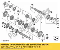 23008393977, BMW, set rondelles / joncs d'arrêt pour arbre de sortie bmw  40 1000 2009 2010 2011 2012 2013 2014 2015 2016 2017 2018 2019 2020 2021, Nouveau