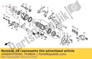 Honda 24666HC0000 butée de cam rvs - La partie au fond