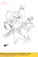 5KM125780000, Yamaha, mangueira 3 yamaha yfm 660 2002 2003 2004 2005 2006 2007, Novo