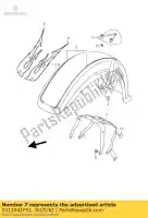 5312041F01, Suzuki, brace comp, fron suzuki vl 800 2001 2002 2003 2004 2005 2006 2007 2008, Nieuw