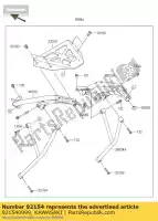 921540999, Kawasaki, ?ruba er650ecf kawasaki er-6f er-6n 650 2013 2014 2015 2016, Nowy