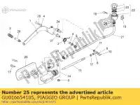 GU016654105, Piaggio Group, os?ona zbiornika paliwa czarna moto-guzzi quota es sport corsa v 750 1100 1998 2008 2009 2012 2014 2015, Nowy