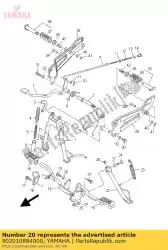 Here you can order the washer, plate from Yamaha, with part number 902010884000: