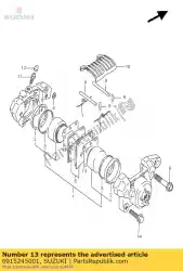 Qui puoi ordinare spessore, calibro rr da Suzuki , con numero parte 6915245001: