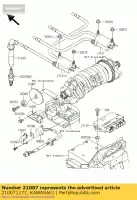 210071277, Kawasaki, rotor, pulserend kawasaki zrx  s gpz e r c f gpz1100 abs zrx1100 zrx1200 zrx1200r zrx1200s zxr1200s 1200 1100 , Nieuw