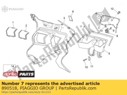 Aprilia 890518, Joint de porte de gant, OEM: Aprilia 890518