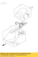 4531822H00, Suzuki, bullone, se del passeggero suzuki c vlr 1800 2008 2009 2010 2011, Nuovo