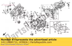 Ici, vous pouvez commander le vanne à clapet uniquement auprès de Honda , avec le numéro de pièce 14111KSR731: