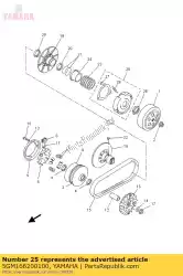 Tutaj możesz zamówić zespó? Wspornika sprz? G? A od Yamaha , z numerem części 5GM166200100: