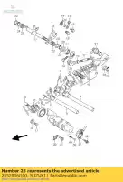 2552006G00, Suzuki, Arm,gear shift suzuki dl v strom 1000, New