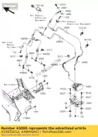 430950652, Kawasaki, hamulec w??a, fr m / c-hu klz1000ac kawasaki klz 1000 2012 2013 2014, Nowy