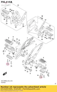 suzuki 021420530A vis - La partie au fond