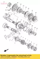 1AE171510000, Yamaha, gear, 5th pinion yamaha fz fzx genesis 750, New