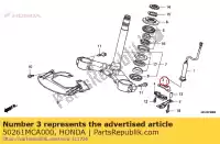 50261MCA000, Honda, plate, angle sensor upper honda gl goldwing a  bagger f6 b gold wing deluxe abs 8a gl1800a gl1800 airbag gl1800b 1800 , New