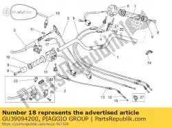 Here you can order the plug from Piaggio Group, with part number GU39094200: