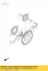 Qui puoi ordinare anello di sicurezza da Yamaha , con numero parte 934100909400: