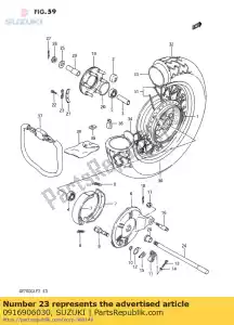 suzuki 0916906030 máquina de lavar - Lado inferior