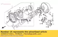 33905371601, Honda, caoutchouc, joint honda ca cb cbr cmx gl ntv vf vfr vt xbr xl xrv 125 250 400 450 500 600 650 750 900 1000 1100 1500 1985 1986 1987 1988 1989 1990 1991 1992 1993 1994 1995 1996 1997 1998 1999 2000 2001 2002 2003 2004 2006 2007 2008 2010 2011 2012 2013, Nouveau