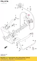 Here you can order the tank,reservoir from Suzuki, with part number 1791141F11:
