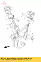 4WM116564000, Yamaha, plane bearing, connecting rod yamaha xv 1600 1999 2000 2001 2002, New