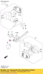 Here you can order the screw from Suzuki, with part number 021420508A: