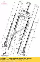 Aquí puede pedir conjunto de horquilla delantera (r de Yamaha , con el número de pieza BC32310300: