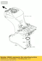 490400014, Kawasaki, pompa-carburante zx1400a6f kawasaki zzr 1400 2006 2007, Nuovo