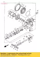 1NL461010000, Yamaha, achteras tandwielkast yamaha xvz xvztd venture royal 1300 12 13, Nieuw