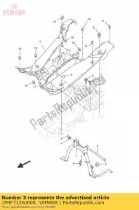 yamaha 1PHF71260000 pin, link - Bottom side