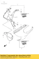 9446015H40YWW, Suzuki, cuscino, cofano suzuki gsx hayabusa r bking bka ruf gsx1300r 1300 , Nuovo