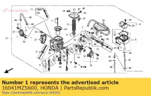 honda 16041MZ5600 set di guarnizioni c - Il fondo