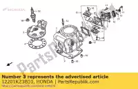 12201KZ3B10, Honda, pas de description disponible honda cr 250 1997, Nouveau