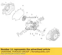 1A005098, Piaggio Group, uszczelka skrzyni korbowej piaggio zapbm050, zapbm55 zapbm1050 zapbm1050, zapbm1055 zapbm1055, zapbm1050, zapbu1055, zapbu1050, zapbu1047 zapbu1047, zapbu1050 zapbu1047, zapbu1050, zapbu1055 zapbu1050, zapbm1050 0 2016 2017 2018, Nowy