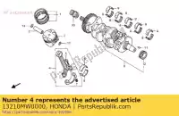 13210MW0000, Honda, connrod assy honda cbr fireblade rr cbr900rr 900 , Novo