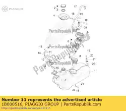 Tutaj możesz zamówić ko? Nierz blokady wska? Nika od Piaggio Group , z numerem części 1B000516:
