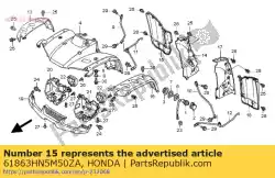 Aquí puede pedir no hay descripción disponible en este momento de Honda , con el número de pieza 61863HN5M50ZA: